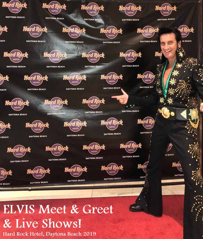 Orlando Elvis at the Hard Rock Cafe