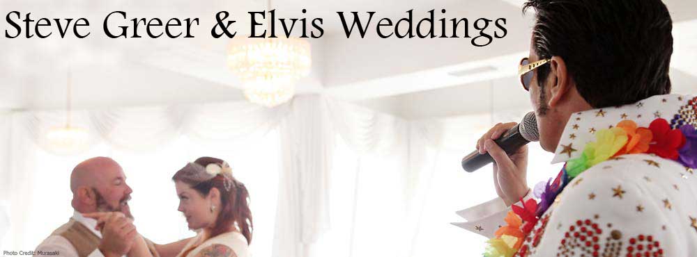 Elvis Wedding - Officiant Steve Greer